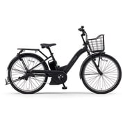 電動アシスト自転車 PAS ULU（パス ウル） 26型 15.8Ah 内装3段変速 マットブラック 2025 PA26U Mブラック