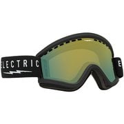 EGV 25EB MATTE BLACK(GREY GOLD CHROME) [スキー スノーボード ゴーグル 眼鏡対応]
