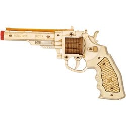 3Dウッドパズル WP LQ401S リボルバー [木製立体パズル]