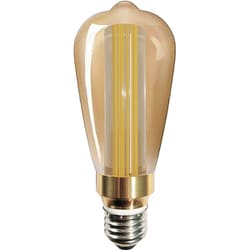 LEDエジソン型 ヴィンテージランプ琥珀色 1800K LDST643LDV-TM
