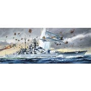 DR7125 1/700 WW.II ドイツ海軍 戦艦ビスマルク vs イギリス海軍ソードフィッシュ（1941年5月26-27） [組立式プラスチックモデル]