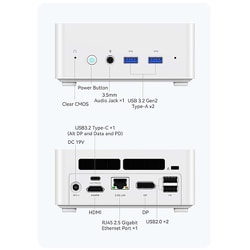 ヨドバシ.com - ミニスフォーラム MINISFORUM ミニPC/Core i7