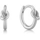 シルバー 925 ピアス 長さ：12mm 幅：4.3mm 051200393-SV