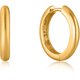 シルバー 925 キュービックジルコニアピアス 直径：20mm 幅：3.5mm 中石：キュービックジルコニア 051200453-SV