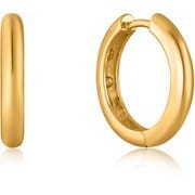 シルバー 925 キュービックジルコニアピアス 直径:20mm 幅:3.5mm 中石:キュービックジルコニア 051200453-SV