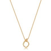 シルバー 925 ネックレス 長さ:45cm 結び目のサイズ:13mm (L )×9.3mm (W) 051200395-SV