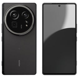 AQUOS R9 pro/6.7インチ/Snapdragon 8s Gen 3/RAM 12GB/ROM 512GB/Android 14/SIMフリースマートフォン/ブラック SH-M30-B