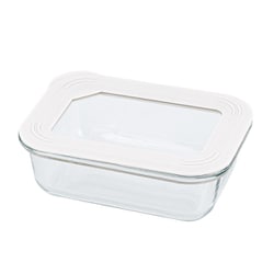 保存容器 ガラス 電子レンジ オーブン 食洗機対応 耐熱 長方形 300ml New Style LD-692