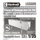 LK350006 1/35 WWII ドイツ III号戦車J型用雑具箱 第24装甲師団バージョン [プラモデル用パーツ]
