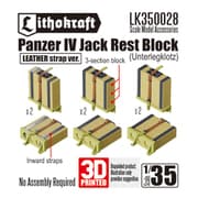 LK350028 1/35 WWII ドイツ IV号戦車用 ジャッキ台 6個入 [プラモデル用パーツ]