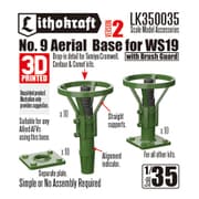 LK350035 1/35 WWII イギリス WS.19無線機用 No.9 アンテナベース バージョン2 20個入 [プラモデル用パーツ]