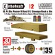 LK350037 1/35 WWII ドイツ III号戦車J/L型用 荷物ラック/雑具箱セット 第10装甲師団 バージョン2 [プラモデル用パーツ]
