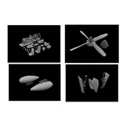 EDUSIN648135 1/48 P-51B マルコムフード装備機 エッセンシャルパーツセット （エデュアルド用） [プラモデル用パーツ]