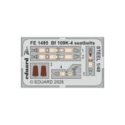 EDUFE1495 1/48 Bf109K-4 ステンレス製シートベルト （エデュアルド用） [プラモデル用パーツ]