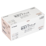 吸収ケアパッド コンパクトサイズ60枚(ベージュ) 25650
