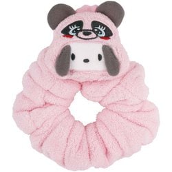 シュシュ ヘアゴム ポチャッコ かぶりもの 手首につけても可愛い 12cm HACC1D