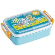 RBF3ANAG [子供用 抗菌 お弁当箱 ファンターネ！ ふわっと盛れる ドーム型 タイト ランチボックス 1段 450ml 食洗機対応 横17×奥行10.5×高さ6cm 日本製]
