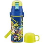 子供用 ステンレス ボトル 水筒 スプラトゥーン3 2way 直飲み 470ml コップ飲み 430ml 軽量 保温 保冷 直径6.8×高さ23cm SKDC4