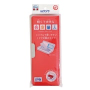 軽くて丈夫な合皮筆入 レッド CB302RD