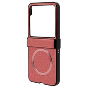 8488MR50PCMPK [motorola razr 50用 ハードケース マグネットワイヤレス充電対応 ピンク]