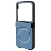 8489MR50PCMBL [motorola razr 50用 ハードケース マグネットワイヤレス充電対応 ブルー]