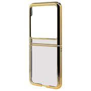 8503MR50PCGD [motorola razr 50用 ハードケース メタルフレーム ゴールド]