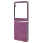 8507MR50PCSOPU [motorola razr 50用 ハードケース ソリッドフレーム パープル]