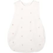 4重ガーゼスリーパー Sサイズ White×OrnamentGrayStar
