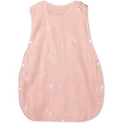 6重ガーゼスリーパー Mサイズ Pink×WhiteCherry