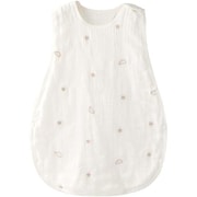 6重ガーゼスリーパー Sサイズ White×GoldCloud