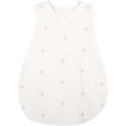 6重ガーゼスリーパー Mサイズ White×OrnamentGrayStar