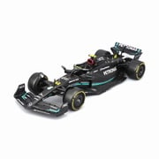 BUR28037H 1/24 メルセデス-AMG ペトロナス F1チーム W14 2023 Eパフォーマンス No.44 L.ハミルトン フィギア付 ウィンドウボックス [ダイキャストミニカー]