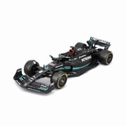 BUR28037R 1/24 メルセデス-AMG ペトロナス F1チーム W14 2023 Eパフォーマンス No.63 G.ラッセル フィギア付 ウィンドウボックス [ダイキャストミニカー]