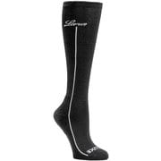 THERMO SOCKS LADY＋ 0DELX-7023-0002 BLACK 21-25cm [スキーソックス レディース]