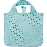 P-3681 [レコロバッグ エコバッグ M アクアドロップ 7L コンパクトに折りたためる 縦36×横40×奥行5cm]