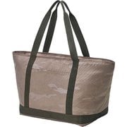P-3660 [BONTE 保冷 トートバッグ エコバッグ ビッグワイド Camo オリーブ 19L ファスナータイプ 幅56×高さ29×マチ22cm]