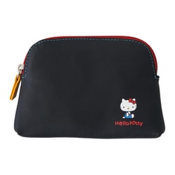 MY13794 [mywalit×HELLO KITTY Pouch（M） ポーチM ブラックペース]