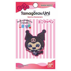 B01Y3171 たまごっち×サンリオキャラクターズ ミニワッペン クロミ×メロディっち