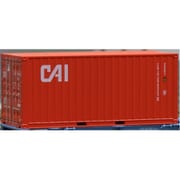 MC-2106 Nスケール 塗装済みコンテナ 20fドライコンテナタイプ CAI [鉄道模型用品]