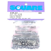 STM-69 タミヤ TRF421用 チタンヘックスビスセット [ラジコン用パーツ]