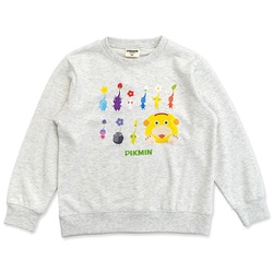 22864119 ピクミン KIDS トレーナー ダンドリ OFF WHITE 150cm