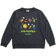 22864119 ピクミン KIDS トレーナー ダンドリ CHARCOAL 120cm