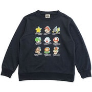 22864126 スーパーマリオ KIDS トレーナー HERE WE GO CHARCOAL 150cm