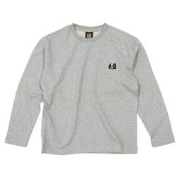 SWEAT SHIRTS メンズ カットソー GRAY XLサイズ 9071