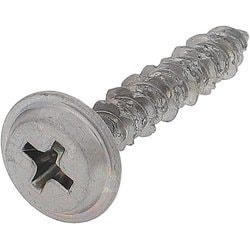 サビに強いコンクリートビス 4×25 ワッシャーヘッド頭 入数130本入 544-017