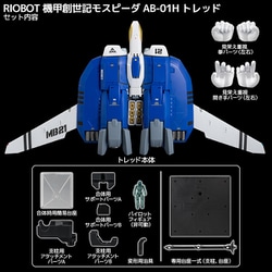 千値練。モスピーダ、1/48AB@/０１Hトレッド。 RIOBOT 1/48 AB-01H トレッド|千値練 | ユニオンクリエイティブ