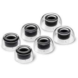 SednaEarfit Crystal for BOSE Earbuds イヤーピース S/M/Lサイズ 各1ペア AZL-CRYSTAL-BOSE-SET-SML