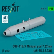 RSK35-0011 1/35 SUU-11B/A 7.62mmミニガンポッド [プラモデル用パーツ]