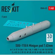 RSK48-0415 1/48 SUU-11B/A 7.62mm ミニガンポッド [プラモデル用パーツ]