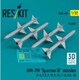 RSK32-0459 1/32 AIM-7M “スパローIII” ミサイル 4個入り [プラモデル用パーツ]